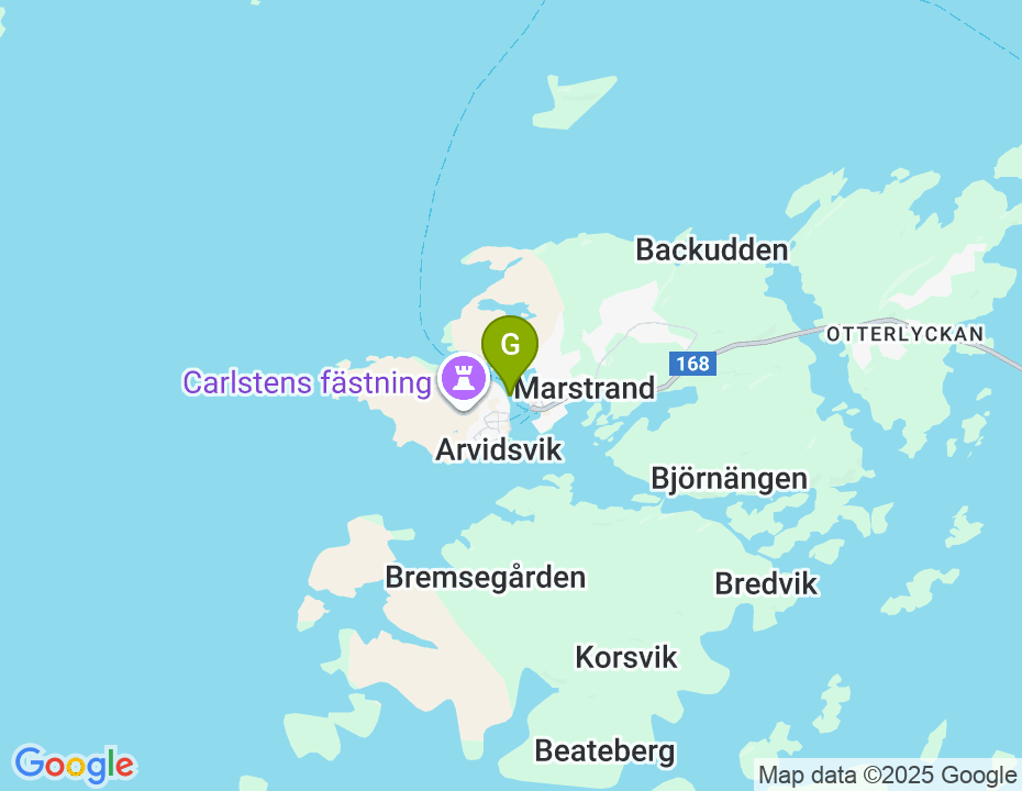 Karta över Marstrand