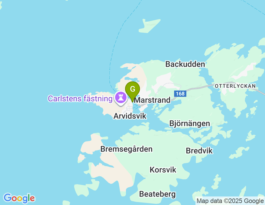 Karta över Marstrand